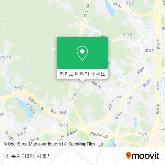 성복자이2차 지도