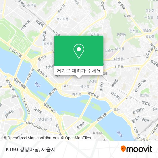 KT&G 상상마당 지도
