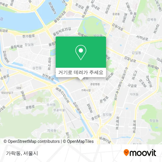 가락동 지도