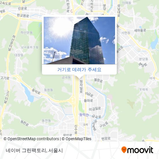 네이버 그린팩토리 지도