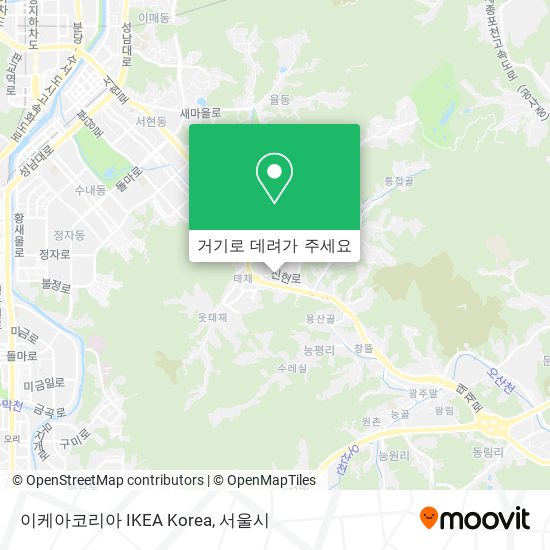 이케아코리아 IKEA Korea 지도