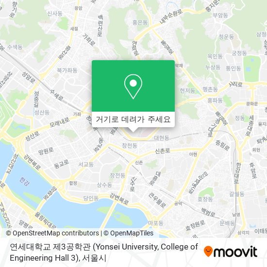 연세대학교 제3공학관 (Yonsei University, College of Engineering Hall 3) 지도