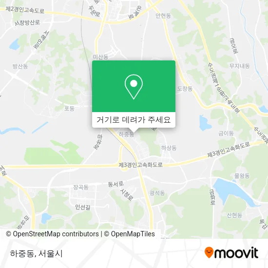 하중동 지도