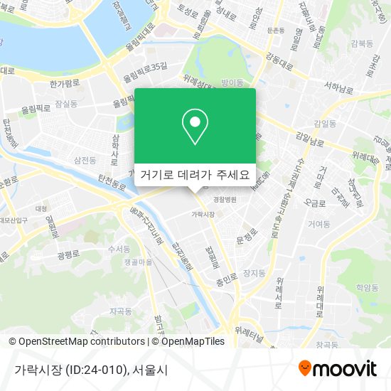 가락시장 (ID:24-010) 지도