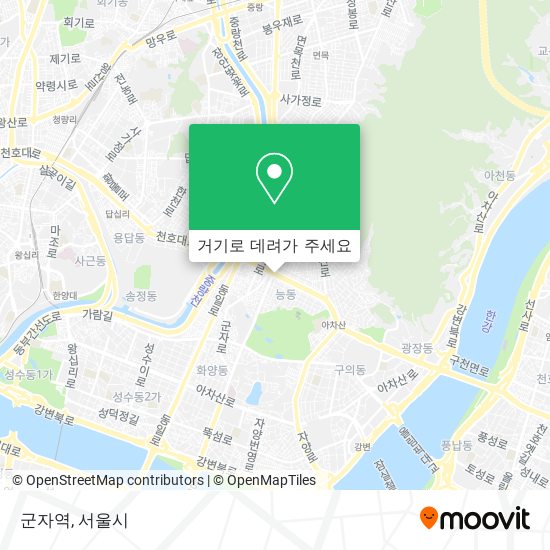 군자역 지도