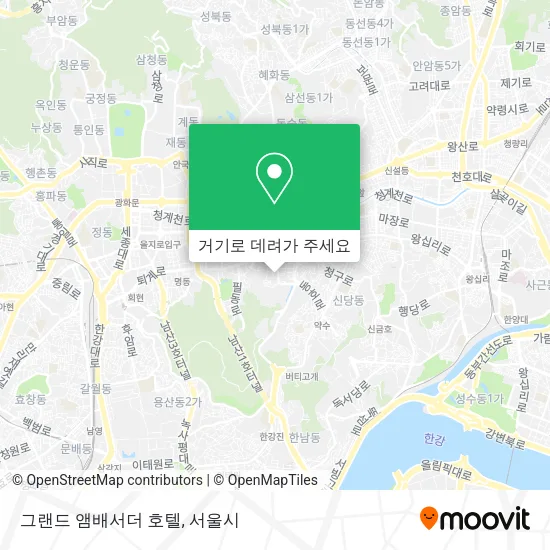 그랜드 앰배서더 호텔 지도