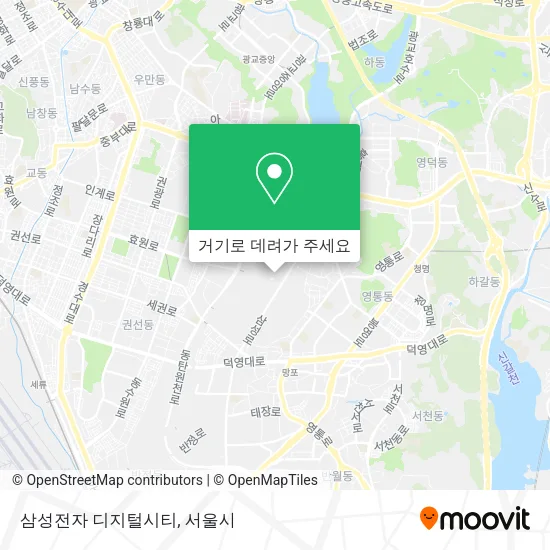 삼성전자 디지털시티 지도