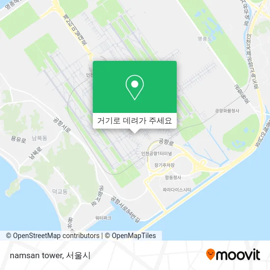 namsan tower 지도