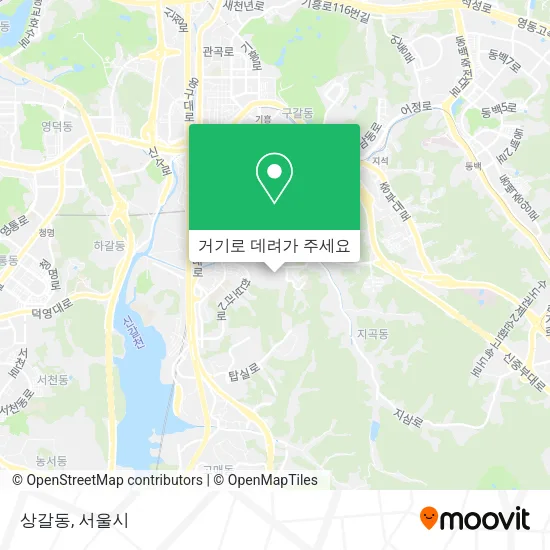 상갈동 지도