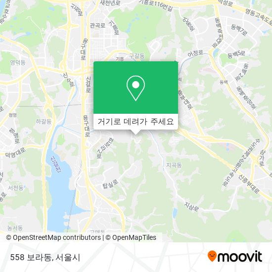 558 보라동 지도