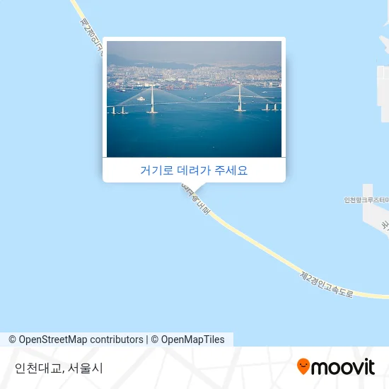 인천대교 지도