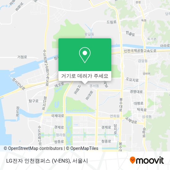 LG전자 인천캠퍼스 (V-ENS) 지도