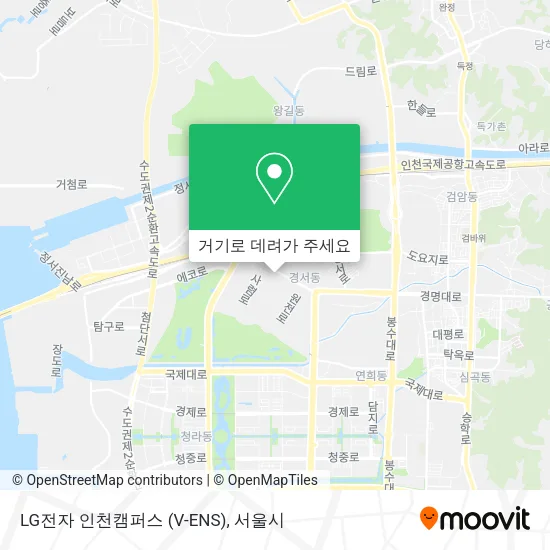 LG전자 인천캠퍼스 (V-ENS) 지도