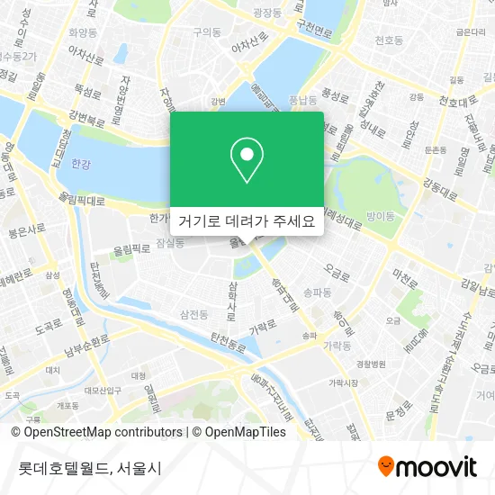 롯데호텔월드 지도