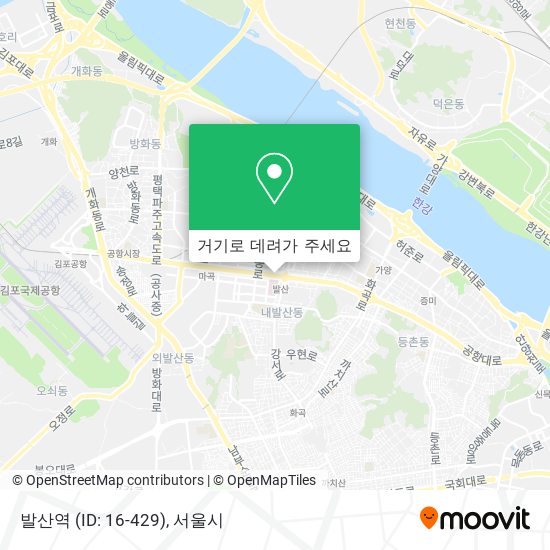 발산역 (ID: 16-429) 지도