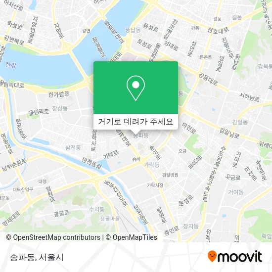 송파동 지도