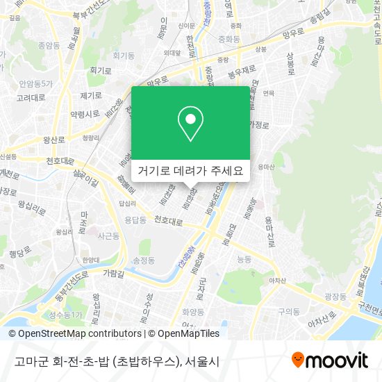 고마군 회-전-초-밥 (초밥하우스) 지도
