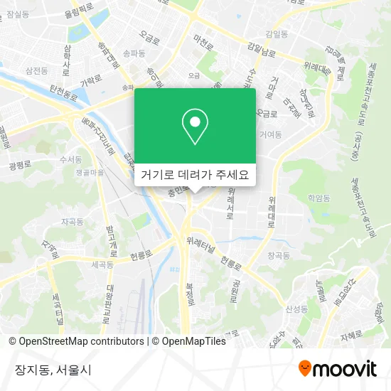 장지동 지도