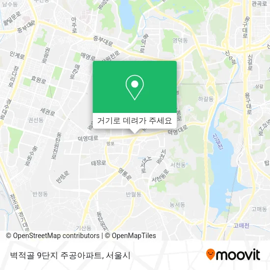 벽적골 9단지 주공아파트 지도