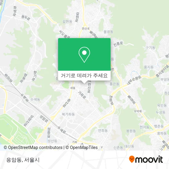 응암동 지도