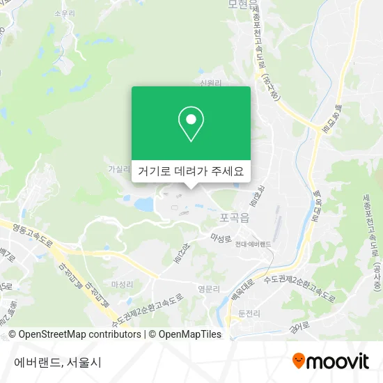 에버랜드 지도