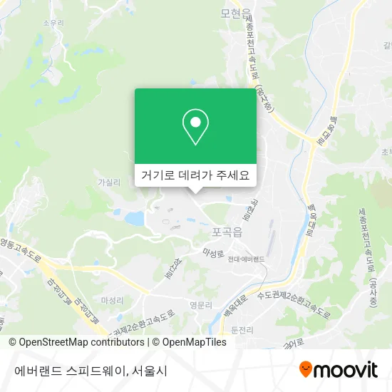 에버랜드 스피드웨이 지도