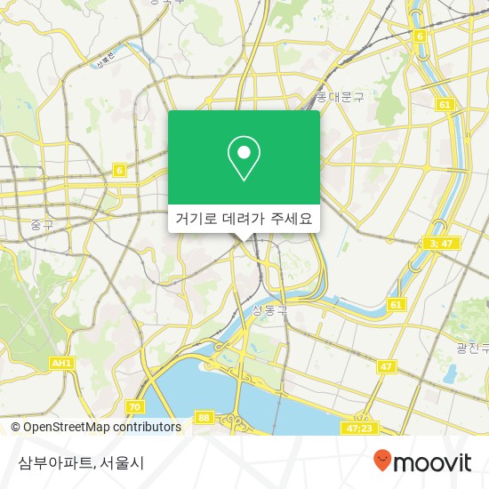 삼부아파트 지도