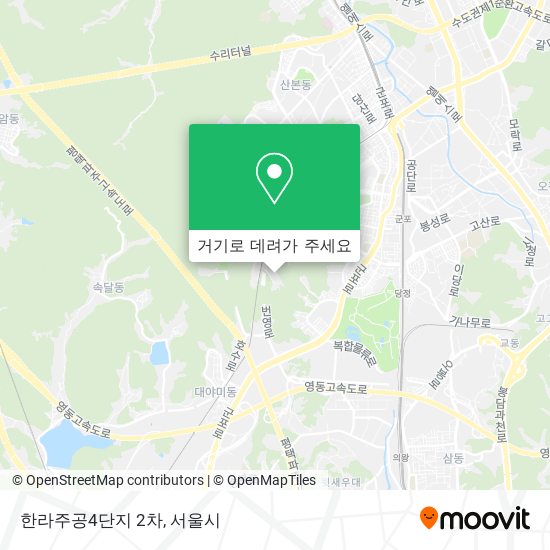 한라주공4단지 2차 지도