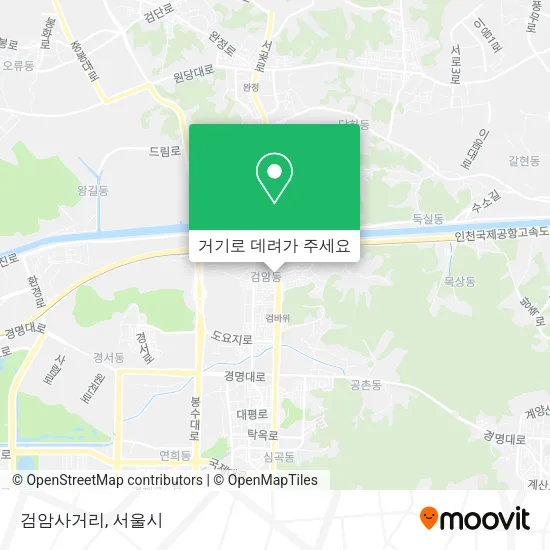 검암사거리 지도