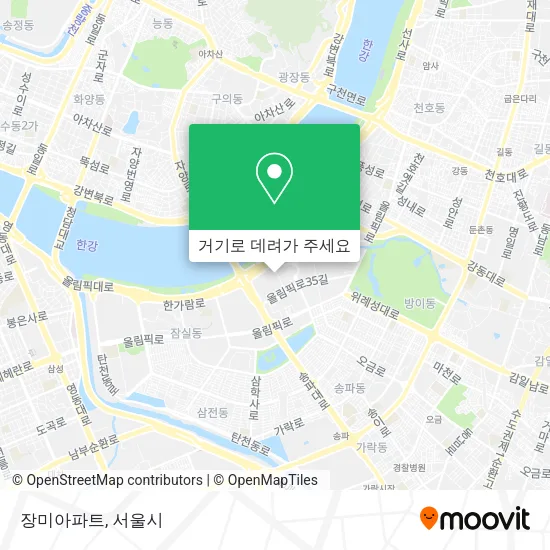 장미아파트 지도