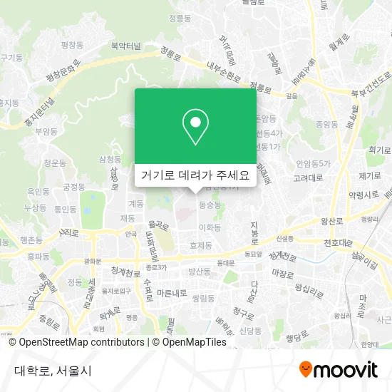 대학로 지도