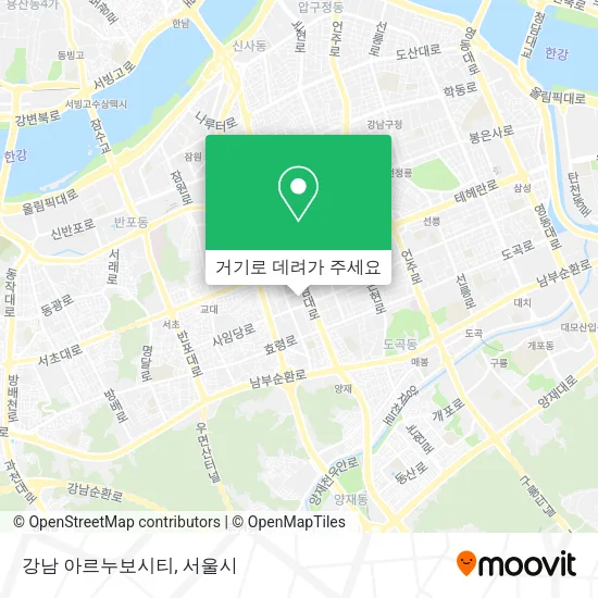 강남 아르누보시티 지도