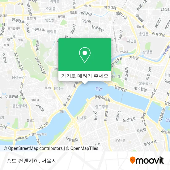 송도 컨벤시아 지도
