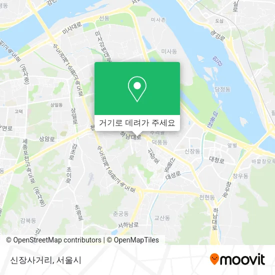 신장사거리 지도