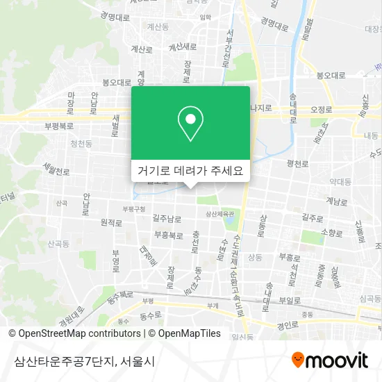 삼산타운주공7단지 지도