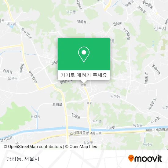 당하동 지도