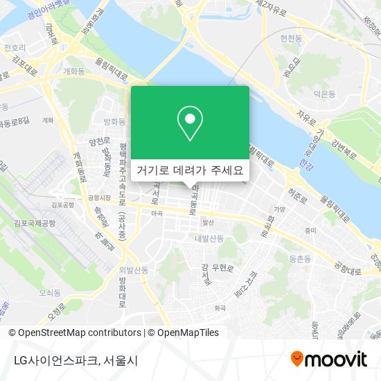 LG사이언스파크 지도