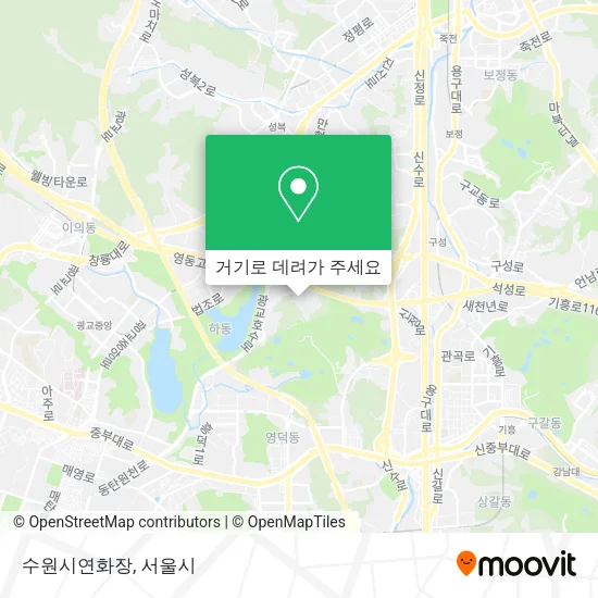수원시연화장 지도