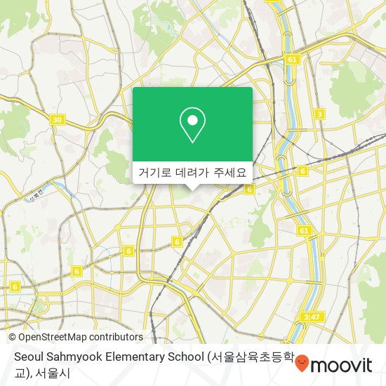 Seoul Sahmyook Elementary School (서울삼육초등학교) 지도