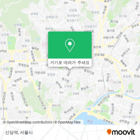 신당역 지도