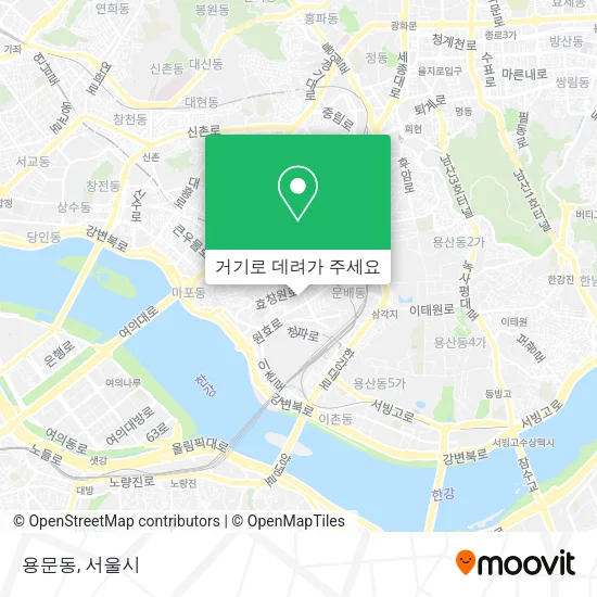 용문동 지도