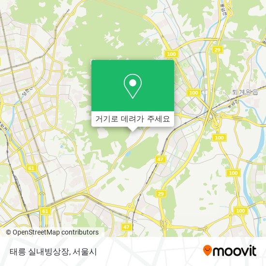 태릉 실내빙상장 지도