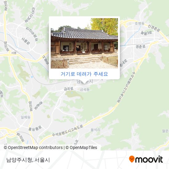 남양주시청 지도