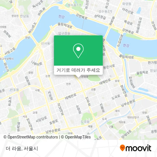 더 라움 지도