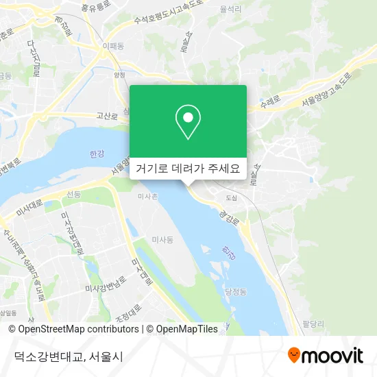 덕소강변대교 지도