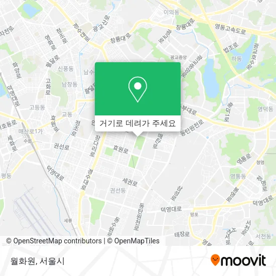 월화원 지도