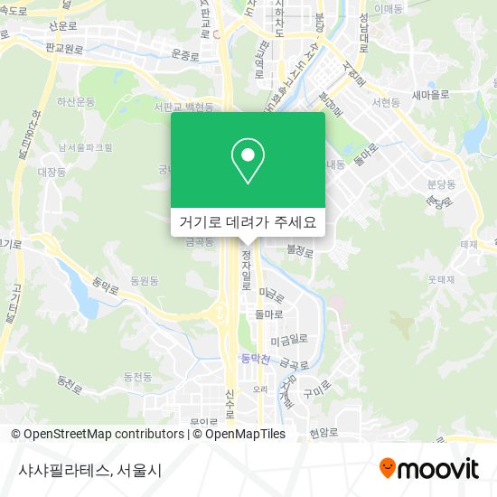 샤샤필라테스 지도