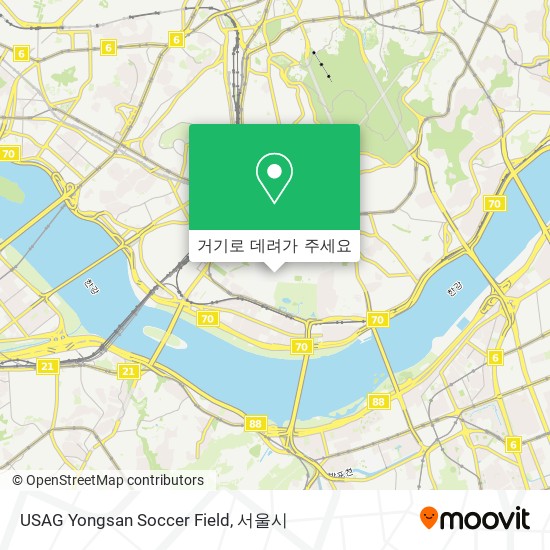 USAG Yongsan Soccer Field 지도