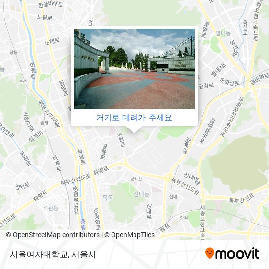서울여자대학교 지도