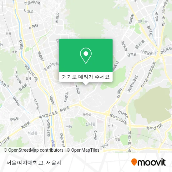 서울여자대학교 지도